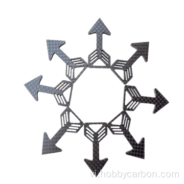 Tấm sợi carbon CNC Cắt tùy chỉnh